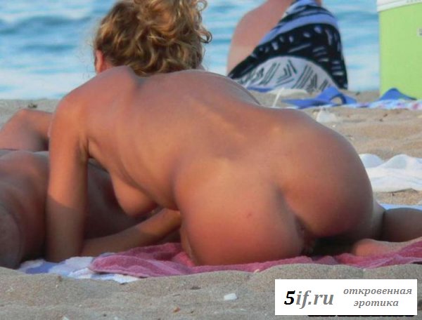 Классные гениталии пляжной красотки