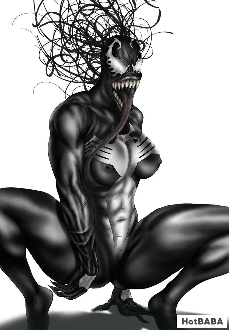 Голая Venom Evil в порно (45 фото) .