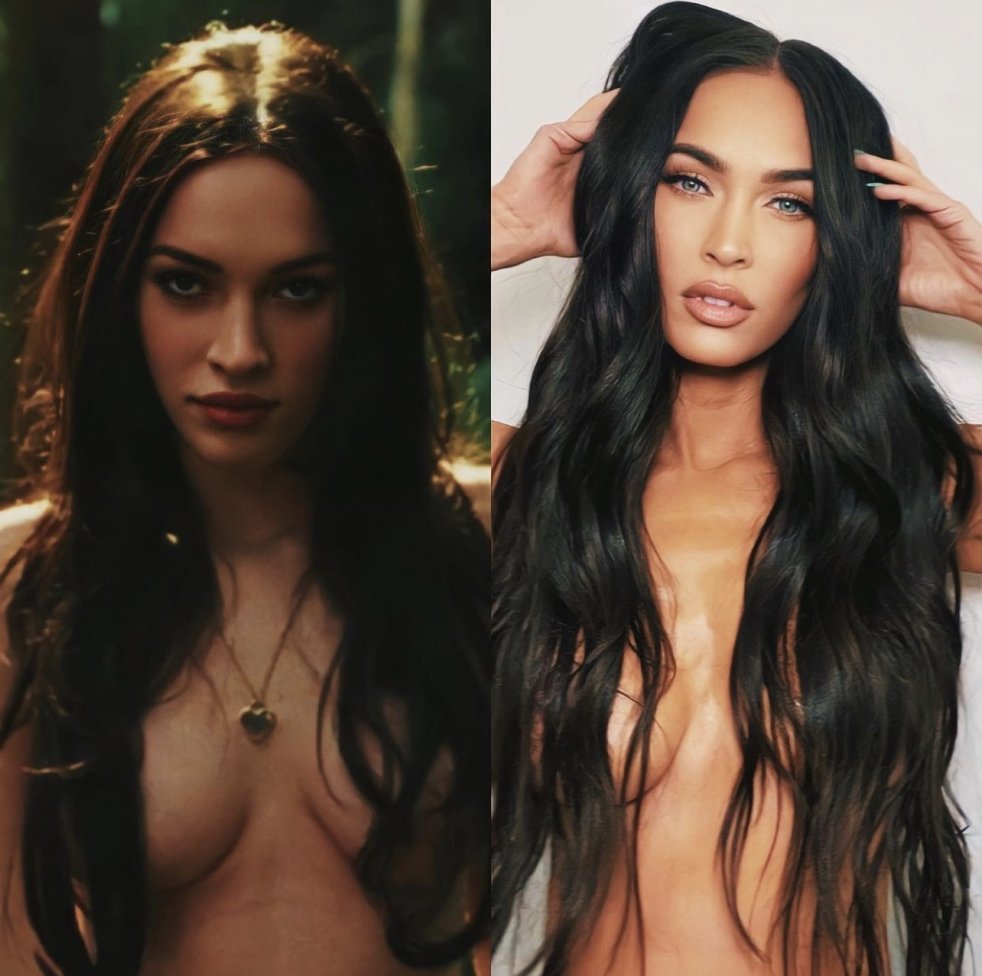 Голая актриса Меган Фокс