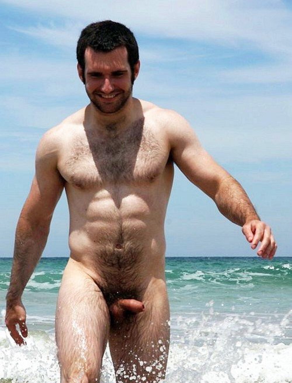 Naked hairy man beach sexiz pix