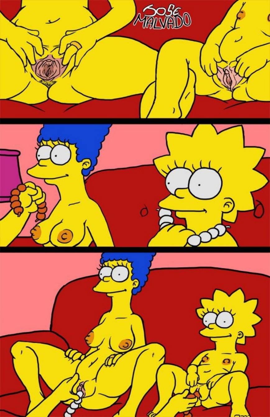Порно комикс лизы симпсон фото 64