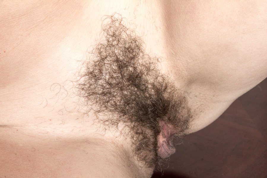 Очень волосатые лобки у женщин