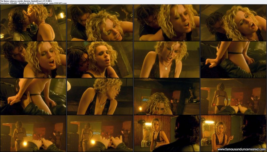 Ребекка Ромейн стриптиз