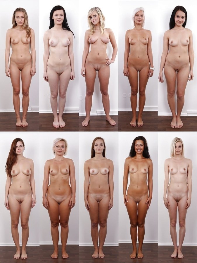 Голые женщины в полный рост