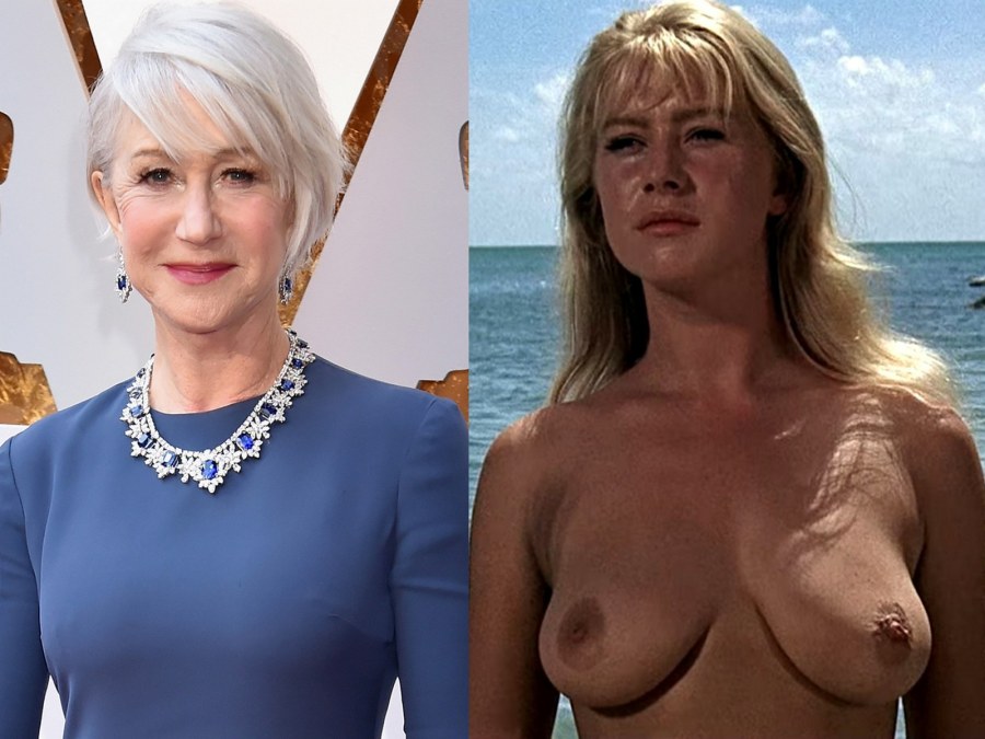 Helen Mirren в молодости голая
