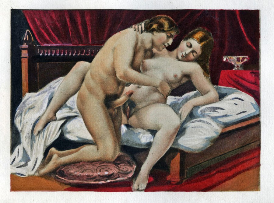 Мастурбация Эдуард Анри