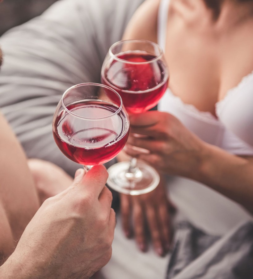 Вино в постели