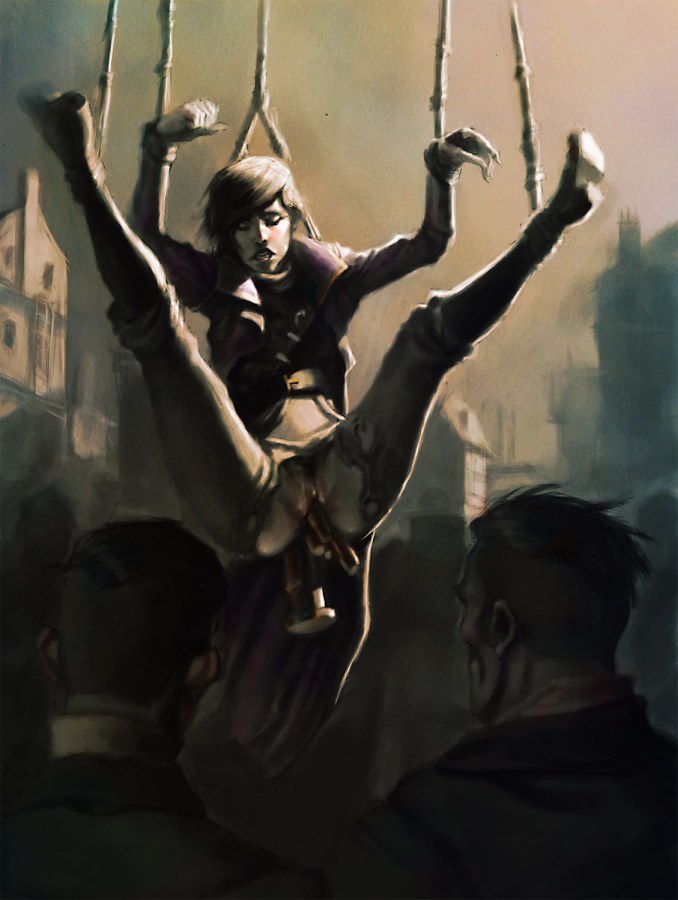 Dishonored 2 Эмили Колдуин хентай