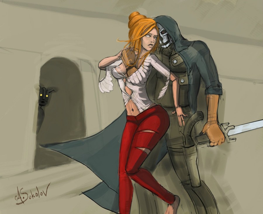 Эмили Колдуин Dishonored 2 арт 18