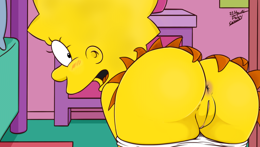 FAIRYCOSMO Simpsons хентай Лиза