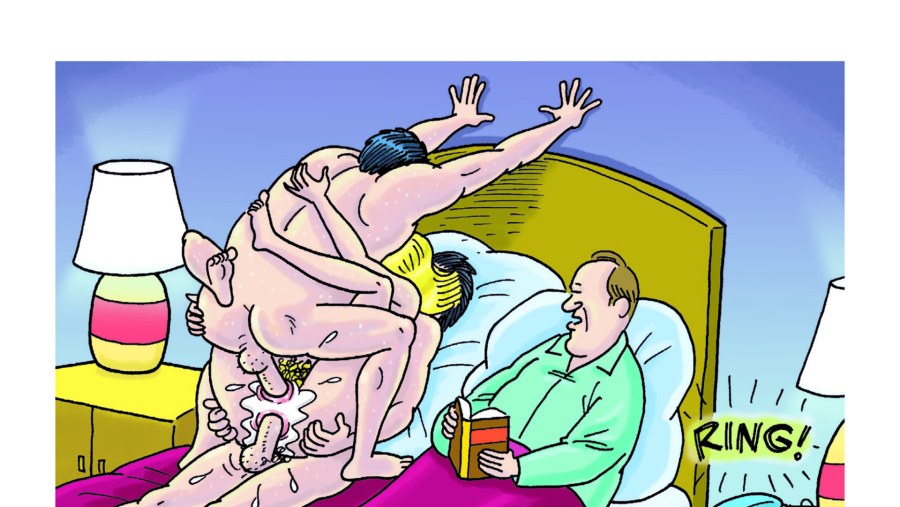 Карикатуры с большими сиськами