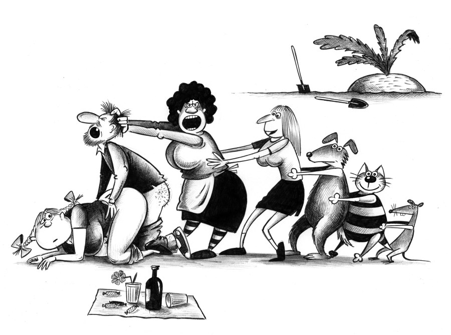 Эротические карикатуры комиксы