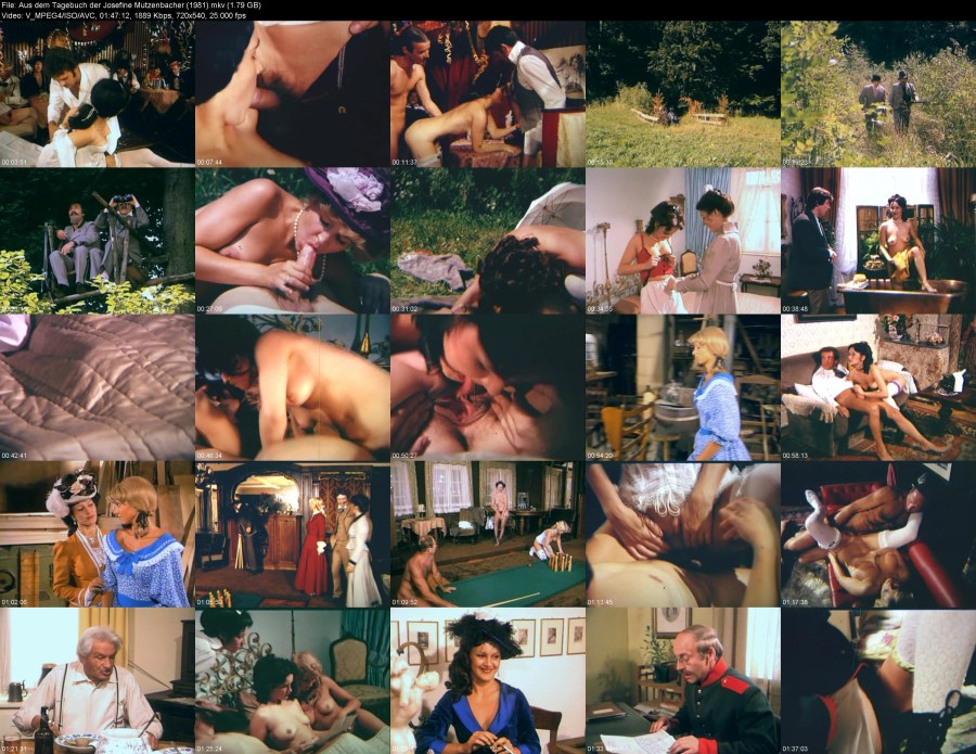 Горячие ночи Жозефины мутценбахер (1981)