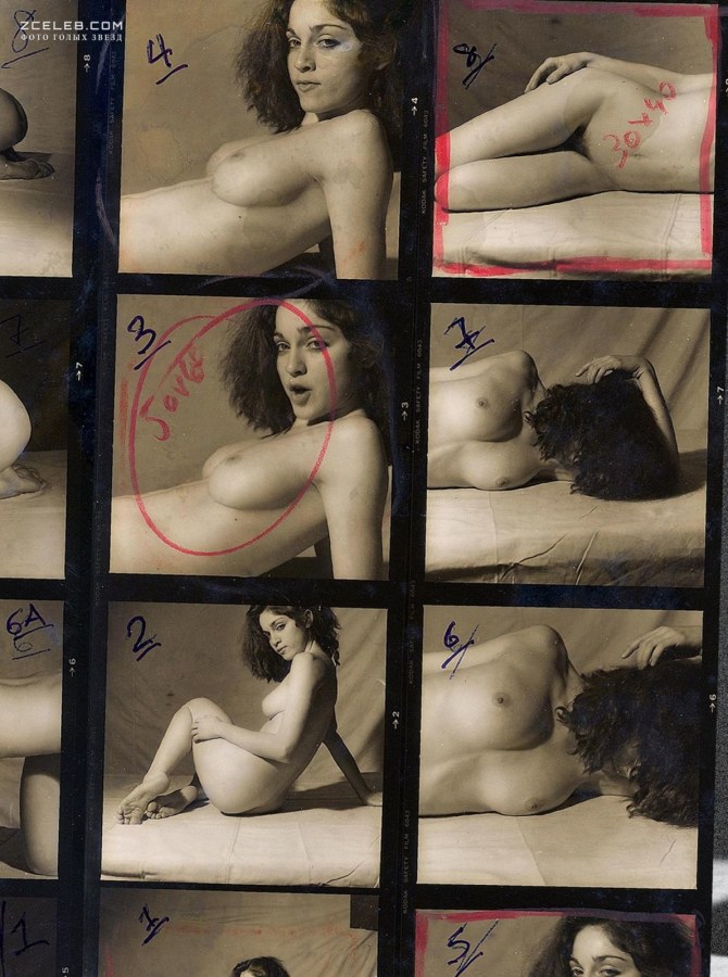 Мадонна певица обнаженка