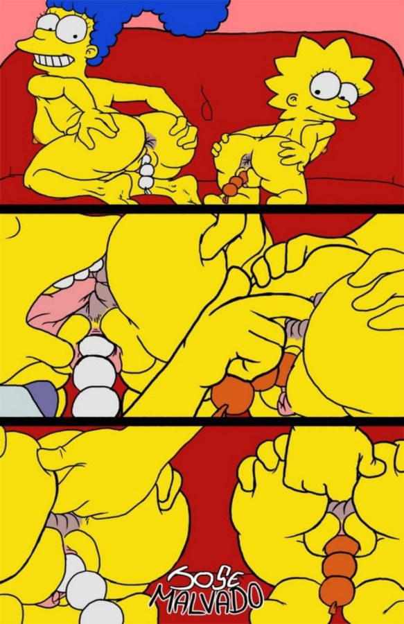 Лиза симпсон анал комиксы