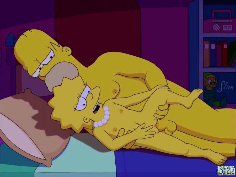 Хентай симпсоны Лиза и гомер гиф