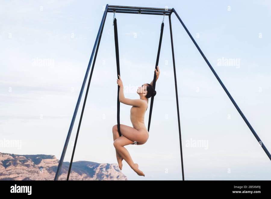 Гамаки для йоги бирюза