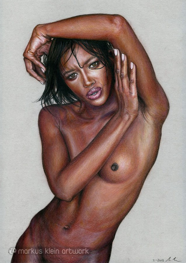 Наоми Кэмпбелл влагалище