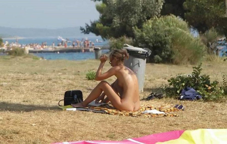 Публичная ебля на пляже