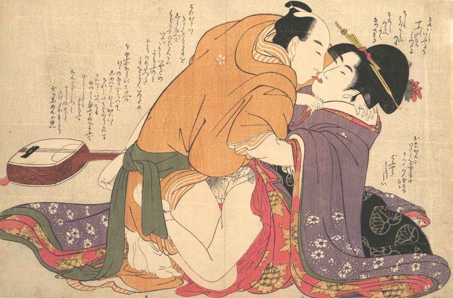 Китагава Утамаро сюнга