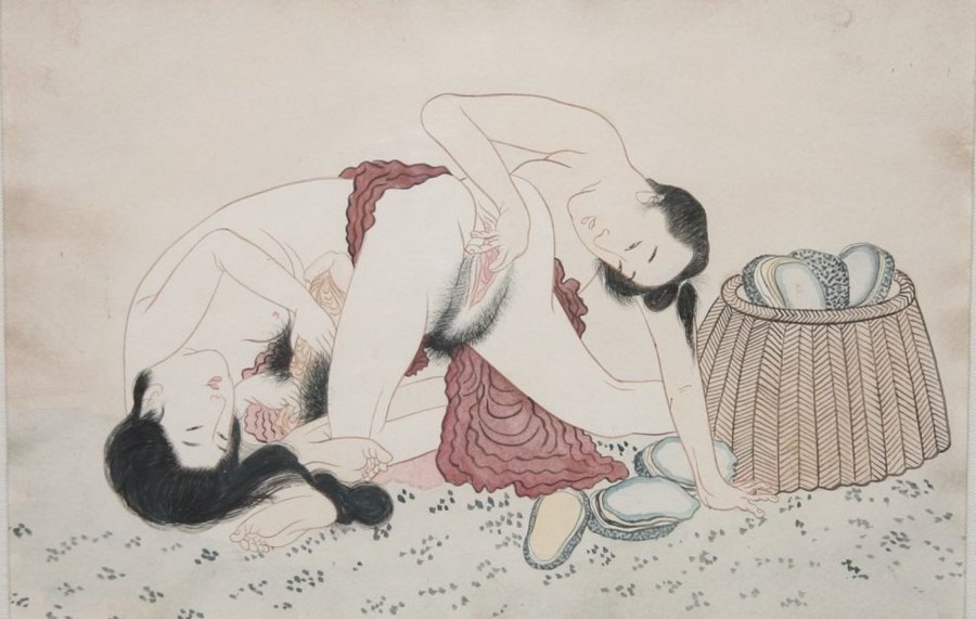 Сюнга эротические Гравюры Китай Индия