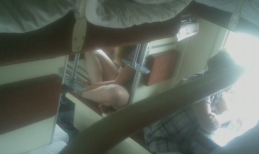 Спящие девушки без трусиков