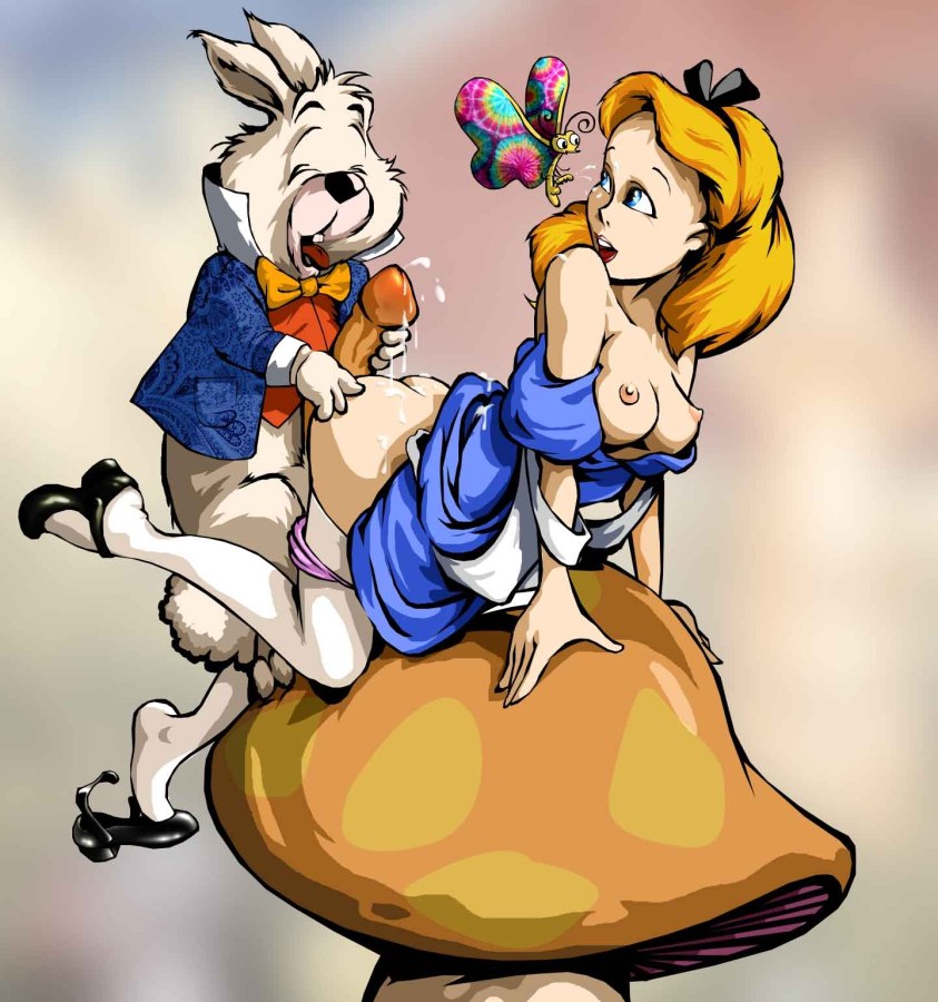 Алиса в стране чудес Дисней xxx