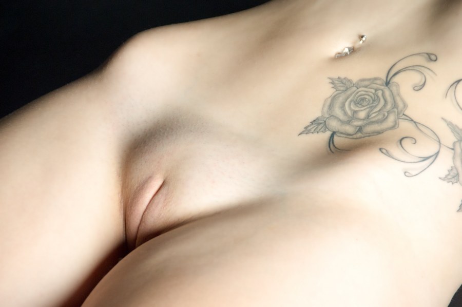 Женский лобок крупным планом