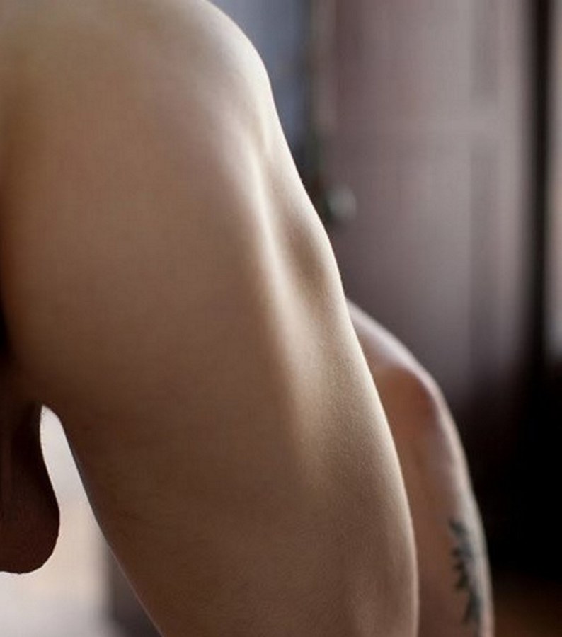 Красивая голая мужская задница