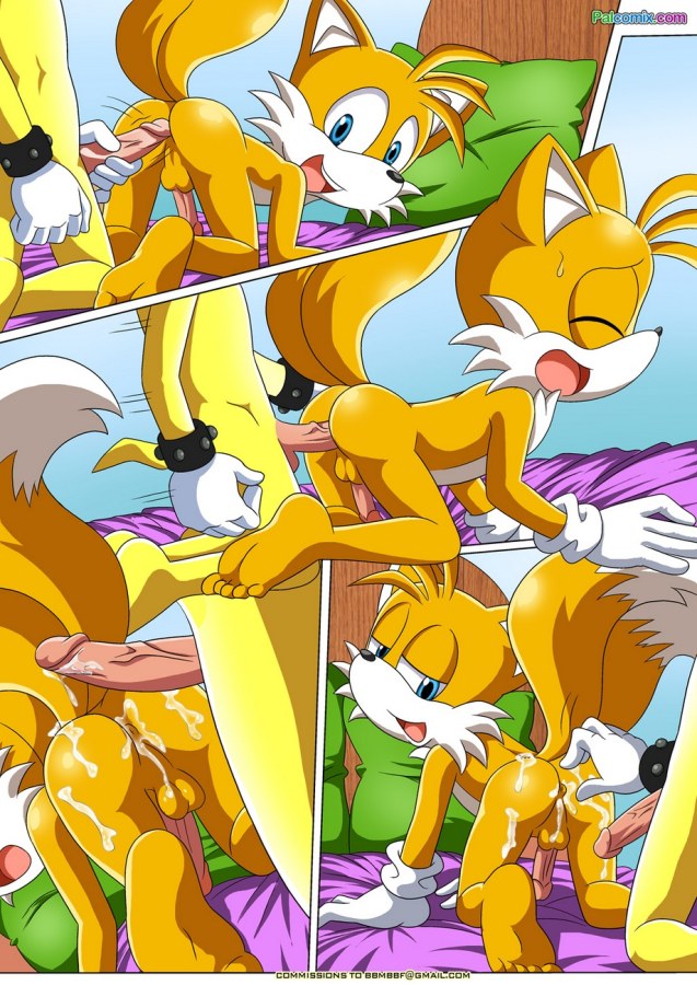 Tails Mobius unleashed хентай комикс