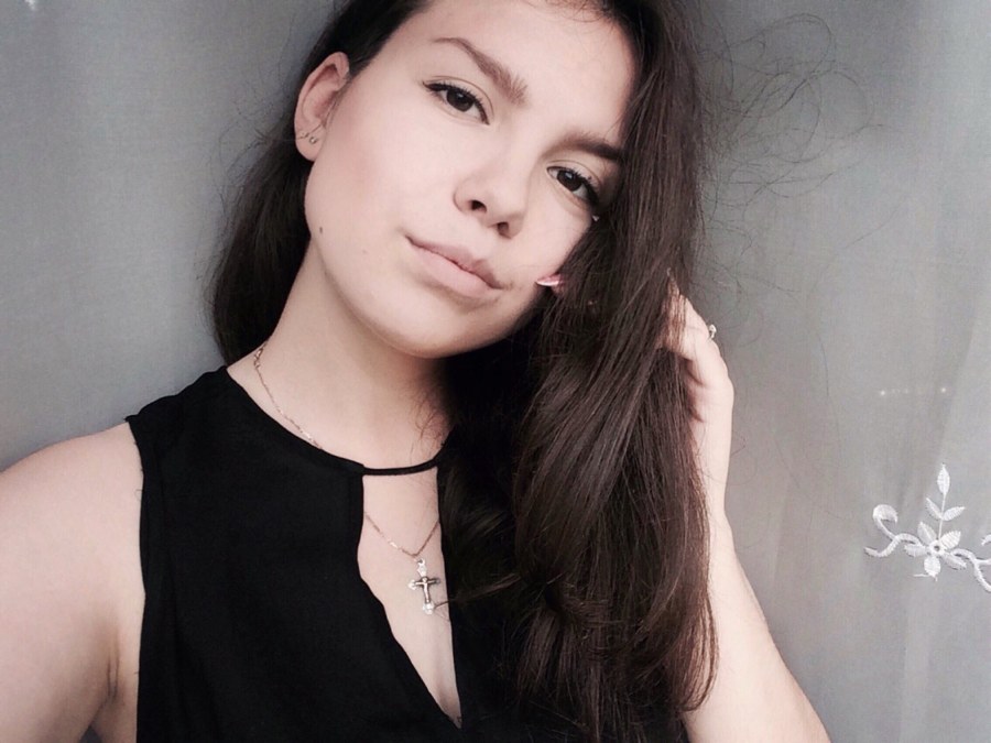 Тёлка мотоцикл закат