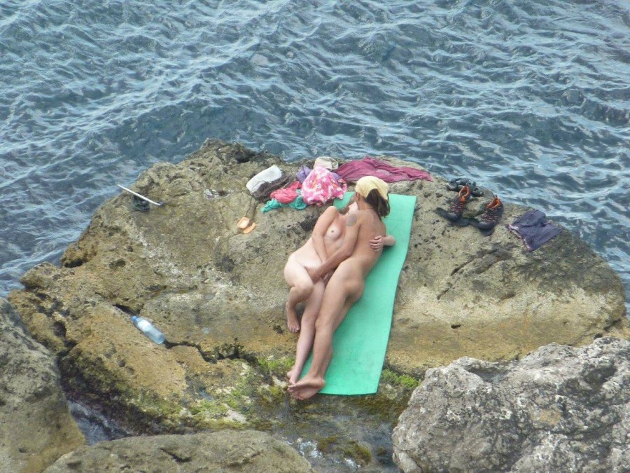 Валентина голая на пляже