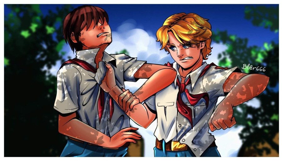 Черный однотонный