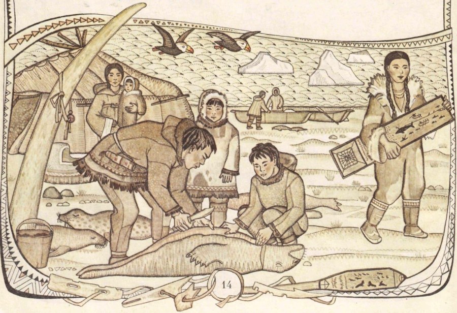 Голые чукотские школьницы