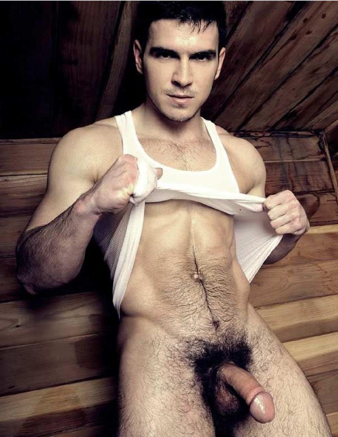 Голые русские парни в бане