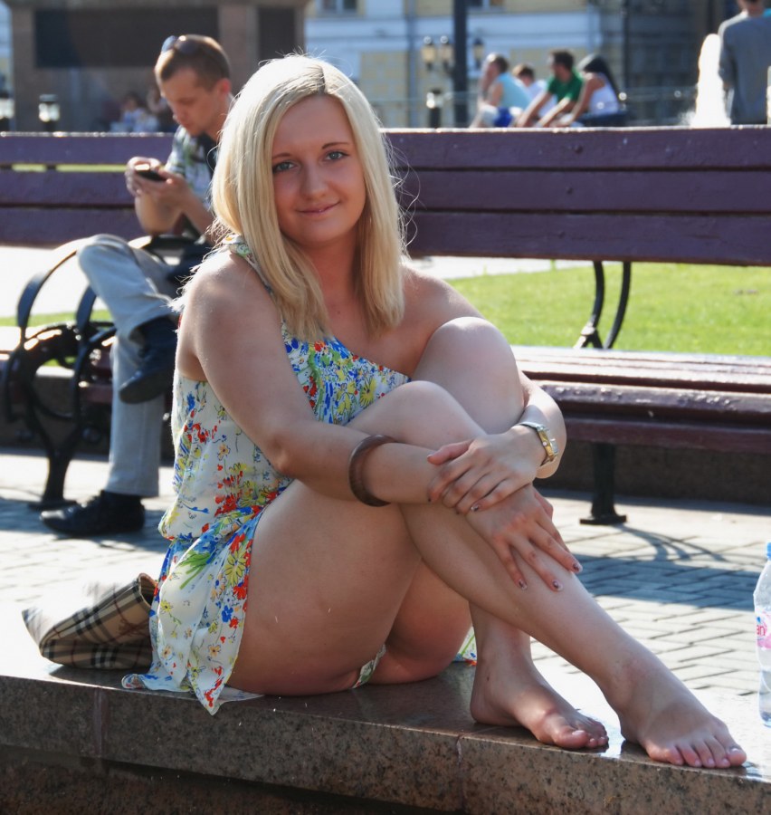 Девочка засветила