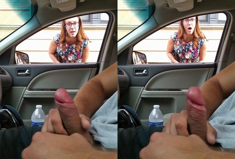 Подрочила парню на улице