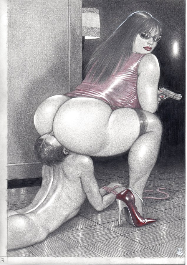 Японский художник Намио Харукава