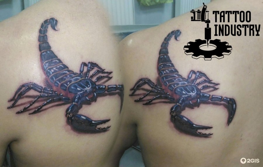 Плохая Татуировка Скорпион