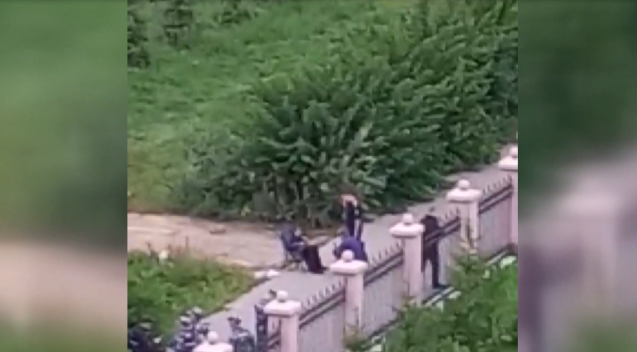 Мужчина и женщина сопасть