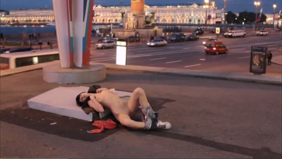 Голые питерские студентки