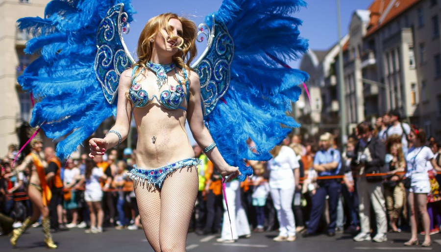 Голый парад любви в Германии