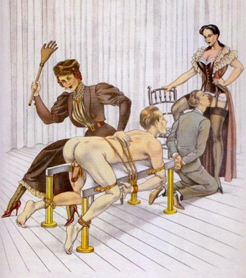 Эротическая порка парня