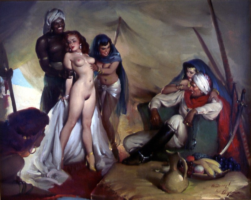 Голые женщины в средние века