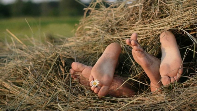 Екатерины Климовой на сеновале