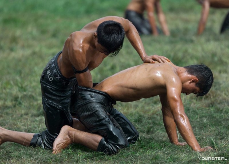 Турецкая борьба Киркпинар мальчики