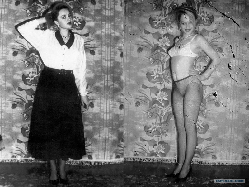 Эротическая фотосессия 90-х